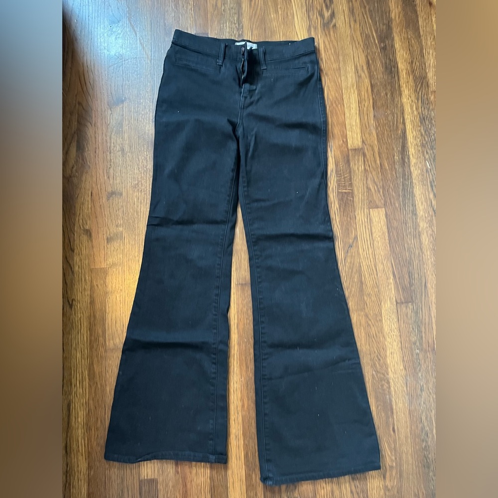 Madewell Flea Market Flare- 28, black